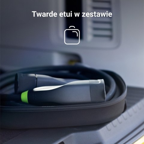 Green Cell - Kabel GC Snap Typ 2 do ładowania EV 11kW 7m 16A do Tesla Model Y / 3 / S / X, Kia EV6, VW ID.4 / ID.5, BMW i4 / iX, Green Cell Green Cell - Kabel GC Snap Typ 2 do ładowania EV 11kW 7m 16A do Tesla Model Y / 3 / S / X, Kia EV6, VW ID.4 / ID.5, BMW i4 / iX, Green Cell