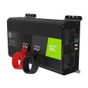 Green Cell - Przetwornica napięcia Inwerter PRO 12V na 230V 1000W/2000W Czysta sinusoida Green Cell