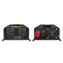 Green Cell - Przetwornica napięcia Inwerter PRO 12V na 230V 1000W/2000W Czysta sinusoida Green Cell