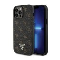 Guess 4G Triangle Metal Logo - Etui iPhone 13 Pro Max (czarny) Guess
