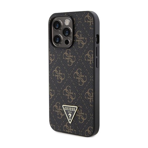 Guess 4G Triangle Metal Logo - Etui iPhone 13 Pro Max (czarny) Guess Guess 4G Triangle Metal Logo - Etui iPhone 13 Pro Max (czarny) Guess