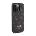 Guess 4G Triangle Metal Logo - Etui iPhone 13 Pro Max (czarny) Guess