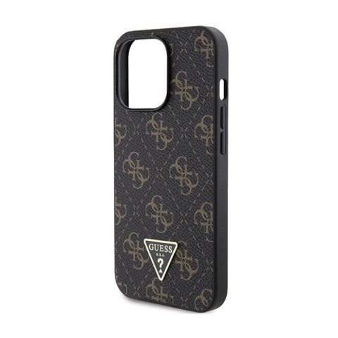 Guess 4G Triangle Metal Logo - Etui iPhone 13 Pro Max (czarny) Guess Guess 4G Triangle Metal Logo - Etui iPhone 13 Pro Max (czarny) Guess