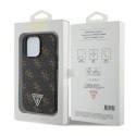 Guess 4G Triangle Metal Logo - Etui iPhone 13 Pro Max (czarny) Guess