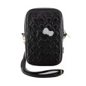 Hello Kitty Quilted Bows Strap - Torebka crossbody na telefon (czarny) Hello Kitty