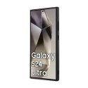 Karl Lagerfeld Fixed Glitter Ikonik Logo Metal Pin - Etui Samsung Galaxy S24 Ultra (czarny) Karl Lagerfeld