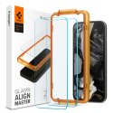 Spigen Alm Glas.TR 2-Pack - Szkło hartowane do Google Pixel 8A (2 szt.) (Przezroczysty) Spigen