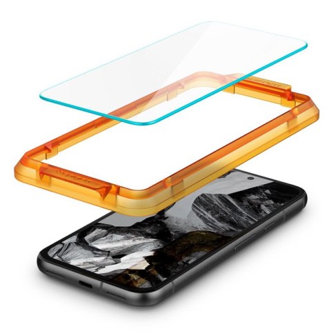 Spigen Alm Glas.TR 2-Pack - Szkło hartowane do Google Pixel 8A (2 szt.) (Przezroczysty) Spigen Spigen Alm Glas.TR 2-Pack - Szkło hartowane do Google Pixel 8A (2 szt.) (Przezroczysty) Spigen
