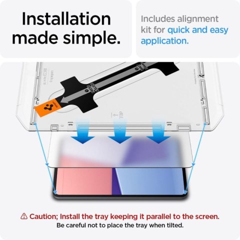 Spigen GLAS.TR EZ FIT - Szkło hartowane do iPad Pro 13" (M4, 2024) (Przezroczysty) Spigen Spigen GLAS.TR EZ FIT - Szkło hartowane do iPad Pro 13" (M4, 2024) (Przezroczysty) Spigen
