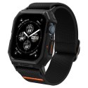 Spigen Lite Fit "Pro" - Etui z paskiem do Apple Watch 4/5/6/7/8/9/SE 44/45 mm (Matte Black) Spigen