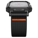 Spigen Lite Fit "Pro" - Etui z paskiem do Apple Watch 4/5/6/7/8/9/SE 44/45 mm (Matte Black) Spigen