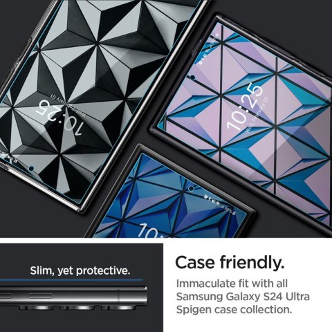 Spigen Neo Flex 2-Pack - Folia ochronna 2 szt. do Samsung Galaxy S24 Ultra (Przezroczysty) Spigen Spigen Neo Flex 2-Pack - Folia ochronna 2 szt. do Samsung Galaxy S24 Ultra (Przezroczysty) Spigen