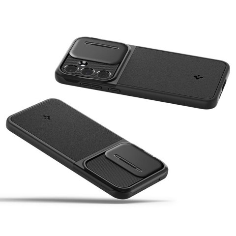 Spigen Optik Armor - Etui do Samsung Galaxy A55 5G (Czarny) Spigen Spigen Optik Armor - Etui do Samsung Galaxy A55 5G (Czarny) Spigen