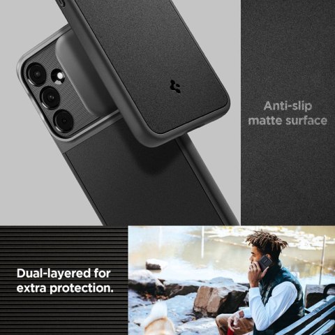 Spigen Optik Armor - Etui do Samsung Galaxy A55 5G (Czarny) Spigen Spigen Optik Armor - Etui do Samsung Galaxy A55 5G (Czarny) Spigen