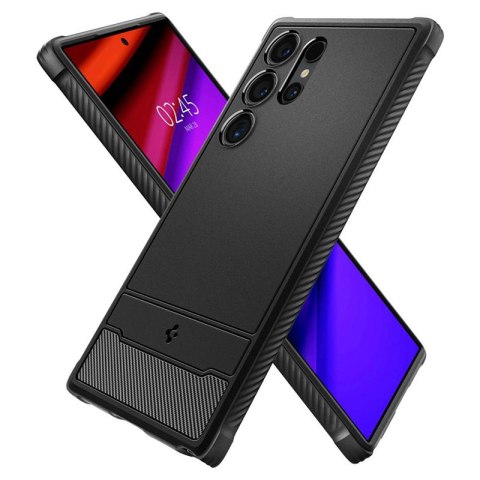 Spigen Rugged Armor - Etui do Samsung Galaxy S24 Ultra (Matte Black) Spigen Spigen Rugged Armor - Etui do Samsung Galaxy S24 Ultra (Matte Black) Spigen