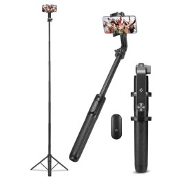 Spigen S560W Bluetooth Selfie Stick Tripod - Statyw na smartfon / uchwyt selfie stick (Czarny) Spigen