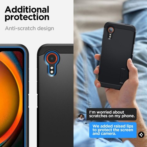 Spigen Tough Armor - Etui do Samsung Galaxy XCover 7 (Czarny) Spigen Spigen Tough Armor - Etui do Samsung Galaxy XCover 7 (Czarny) Spigen