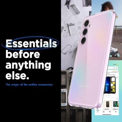 Spigen Ultra Hybrid - Etui do Samsung Galaxy A35 5G (Przezroczysty) Spigen Spigen Ultra Hybrid - Etui do Samsung Galaxy A35 5G (Przezroczysty) Spigen