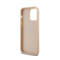 DKNY Leather Mono Stripe & Metal Logo - Etui iPhone 14 Pro Max (różowy) DKNY
