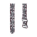 Hello Kitty Silicone Heads & Stripes - Pasek uniwersalny do smartwatcha 20 mm (czarny) Hello Kitty