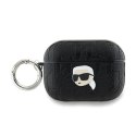 Karl Lagerfeld Monogram Karl Head - Etui AirPods Pro 2 (czarny) Karl Lagerfeld