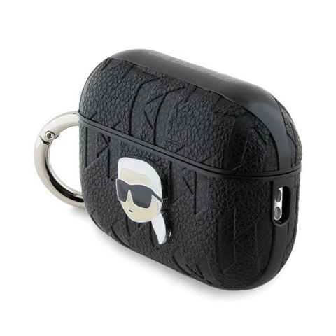 Karl Lagerfeld Monogram Karl Head - Etui AirPods Pro 2 (czarny) Karl Lagerfeld Karl Lagerfeld Monogram Karl Head - Etui AirPods Pro 2 (czarny) Karl Lagerfeld