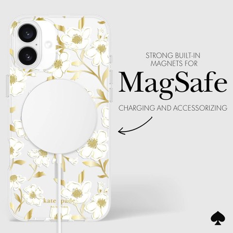 Kate Spade New York Protective Gems MagSafe - Etui iPhone 16 Plus (Sunshine Floral) Kate Spade New York Kate Spade New York Protective Gems MagSafe - Etui iPhone 16 Plus (Sunshine Floral) Kate Spade New York