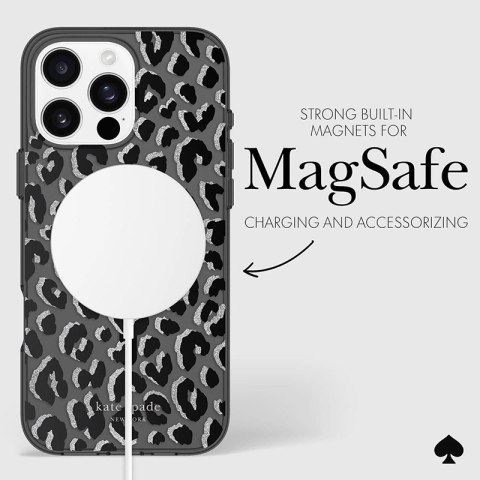 Kate Spade New York Protective MagSafe - Etui iPhone 16 Pro Max (City Leopard) Kate Spade New York Kate Spade New York Protective MagSafe - Etui iPhone 16 Pro Max (City Leopard) Kate Spade New York