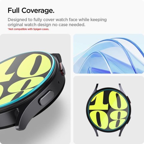 Spigen GLAS.TR EZ FIT 2-Pack - Szkło hartowane do Samsung Galaxy Watch 7 44 mm (2 szt) Spigen Spigen GLAS.TR EZ FIT 2-Pack - Szkło hartowane do Samsung Galaxy Watch 7 44 mm (2 szt) Spigen
