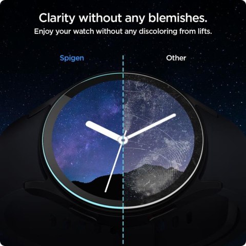 Spigen GLAS.TR EZ FIT 2-Pack - Szkło hartowane do Samsung Galaxy Watch 7 44 mm (2 szt) Spigen Spigen GLAS.TR EZ FIT 2-Pack - Szkło hartowane do Samsung Galaxy Watch 7 44 mm (2 szt) Spigen