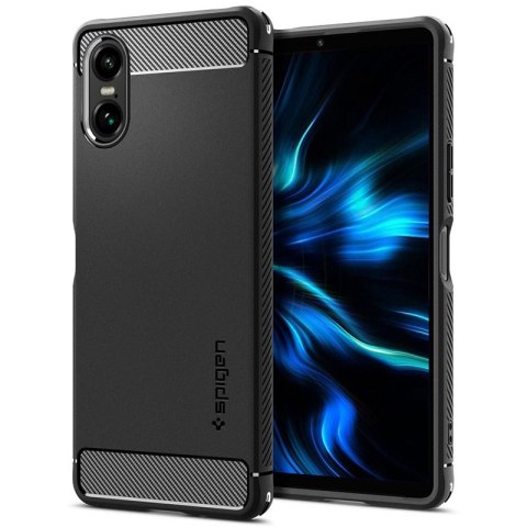 Spigen Rugged Armor - Etui do Sony Xperia 10 VI (Matte Black) Spigen Spigen Rugged Armor - Etui do Sony Xperia 10 VI (Matte Black) Spigen