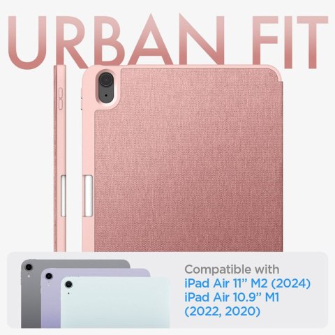Spigen Urban Fit - Etui do iPad Air 11" M2 (2024) / iPad Air 10.9" (5-4 gen.) (2022-2020) (Rose Gold) Spigen Spigen Urban Fit - Etui do iPad Air 11" M2 (2024) / iPad Air 10.9" (5-4 gen.) (2022-2020) (Rose Gold) Spigen