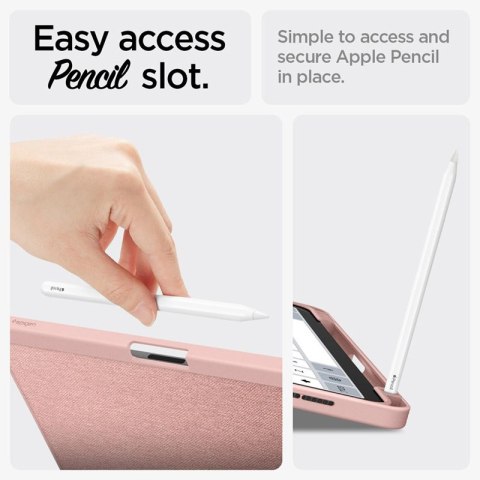 Spigen Urban Fit - Etui do iPad Air 11" M2 (2024) / iPad Air 10.9" (5-4 gen.) (2022-2020) (Rose Gold) Spigen Spigen Urban Fit - Etui do iPad Air 11" M2 (2024) / iPad Air 10.9" (5-4 gen.) (2022-2020) (Rose Gold) Spigen