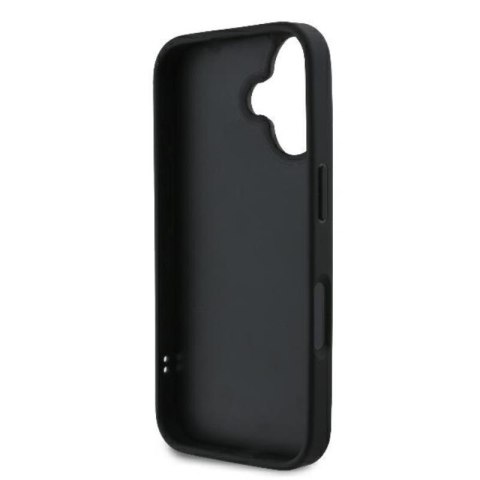 Karl Lagerfeld Quilted Signature - Etui iPhone 16 (czarny) Karl Lagerfeld Karl Lagerfeld Quilted Signature - Etui iPhone 16 (czarny) Karl Lagerfeld