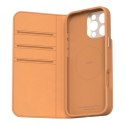 Moshi Overture MagSafe - Skórzane etui 3w1 z klapką iPhone 16 Pro (Caramel Brown) Moshi