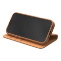 Moshi Overture MagSafe - Skórzane etui 3w1 z klapką iPhone 16 Pro (Caramel Brown) Moshi
