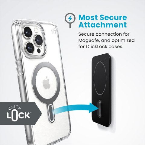 Speck Everywhere Mount + ClickLock - Uchwyt magnetyczny MagSafe (czarny) Speck Speck Everywhere Mount + ClickLock - Uchwyt magnetyczny MagSafe (czarny) Speck