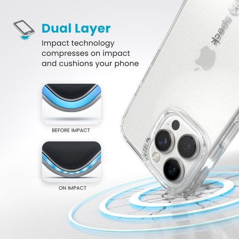 Speck Gemshell - Etui iPhone 16 Pro Max (Clear) Speck Speck Gemshell - Etui iPhone 16 Pro Max (Clear) Speck