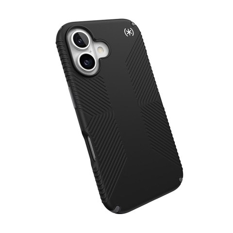 Speck Presidio2 Grip - Etui iPhone 16 (Black / Slate Grey / White) Speck Speck Presidio2 Grip - Etui iPhone 16 (Black / Slate Grey / White) Speck