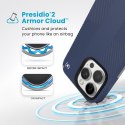 Speck Presidio2 Grip - Etui iPhone 16 Pro Max (Coastal Blue / Dust Grey / White) Speck