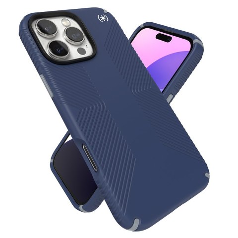 Speck Presidio2 Grip - Etui iPhone 16 Pro Max (Coastal Blue / Dust Grey / White) Speck Speck Presidio2 Grip - Etui iPhone 16 Pro Max (Coastal Blue / Dust Grey / White) Speck