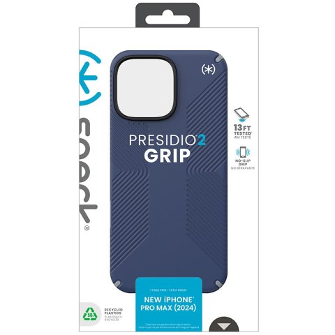 Speck Presidio2 Grip - Etui iPhone 16 Pro Max (Coastal Blue / Dust Grey / White) Speck Speck Presidio2 Grip - Etui iPhone 16 Pro Max (Coastal Blue / Dust Grey / White) Speck