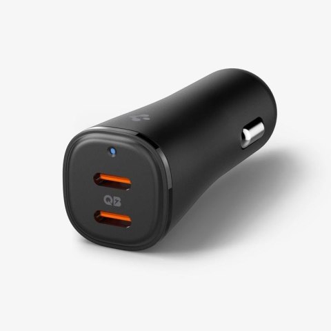 Spigen ArcStation Essential EV502 - Ładowarka samochodowa 2x USB-C PD + QC3.0 50W (Czarny) Spigen Spigen ArcStation Essential EV502 - Ładowarka samochodowa 2x USB-C PD + QC3.0 50W (Czarny) Spigen