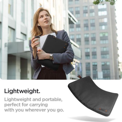 Spigen Basic Laptop Pouch - Pokrowiec na laptop 15" / 16" (Czarny) Spigen Spigen Basic Laptop Pouch - Pokrowiec na laptop 15" / 16" (Czarny) Spigen