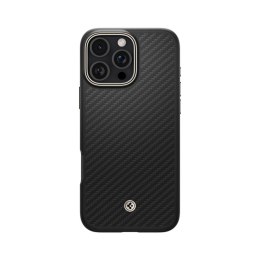Spigen Enzo Aramid Mag MagSafe - Etui iPhone 16 Pro (Black / Natural) Spigen