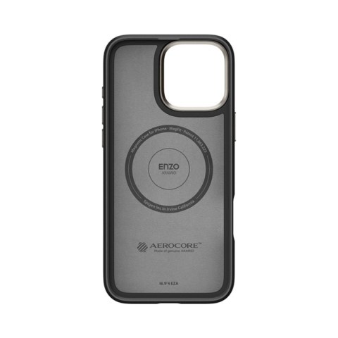Spigen Enzo Aramid Mag MagSafe - Etui iPhone 16 Pro (Black / Natural) Spigen Spigen Enzo Aramid Mag MagSafe - Etui iPhone 16 Pro (Black / Natural) Spigen