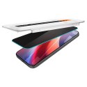 Spigen GLAS.TR EZ FIT Privacy 2-Pack - Szkło hartowane z filtrem prywatyzującym do iPhone 16 Pro 2 szt Spigen