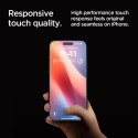 Spigen GLAS.TR EZ FIT Privacy 2-Pack - Szkło hartowane z filtrem prywatyzującym do iPhone 16 Pro 2 szt Spigen