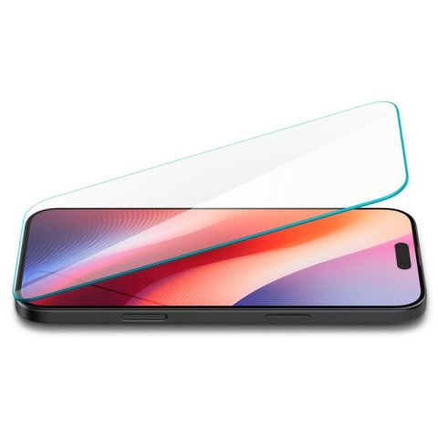 Spigen Glas.TR Slim - Szkło hartowane do iPhone 16 / iPhone 15 Spigen Spigen Glas.TR Slim - Szkło hartowane do iPhone 16 / iPhone 15 Spigen