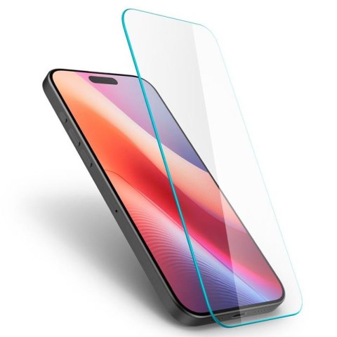 Spigen Glas.TR Slim - Szkło hartowane do iPhone 16 / iPhone 15 Spigen Spigen Glas.TR Slim - Szkło hartowane do iPhone 16 / iPhone 15 Spigen